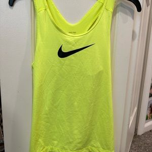 Neon nike tank top